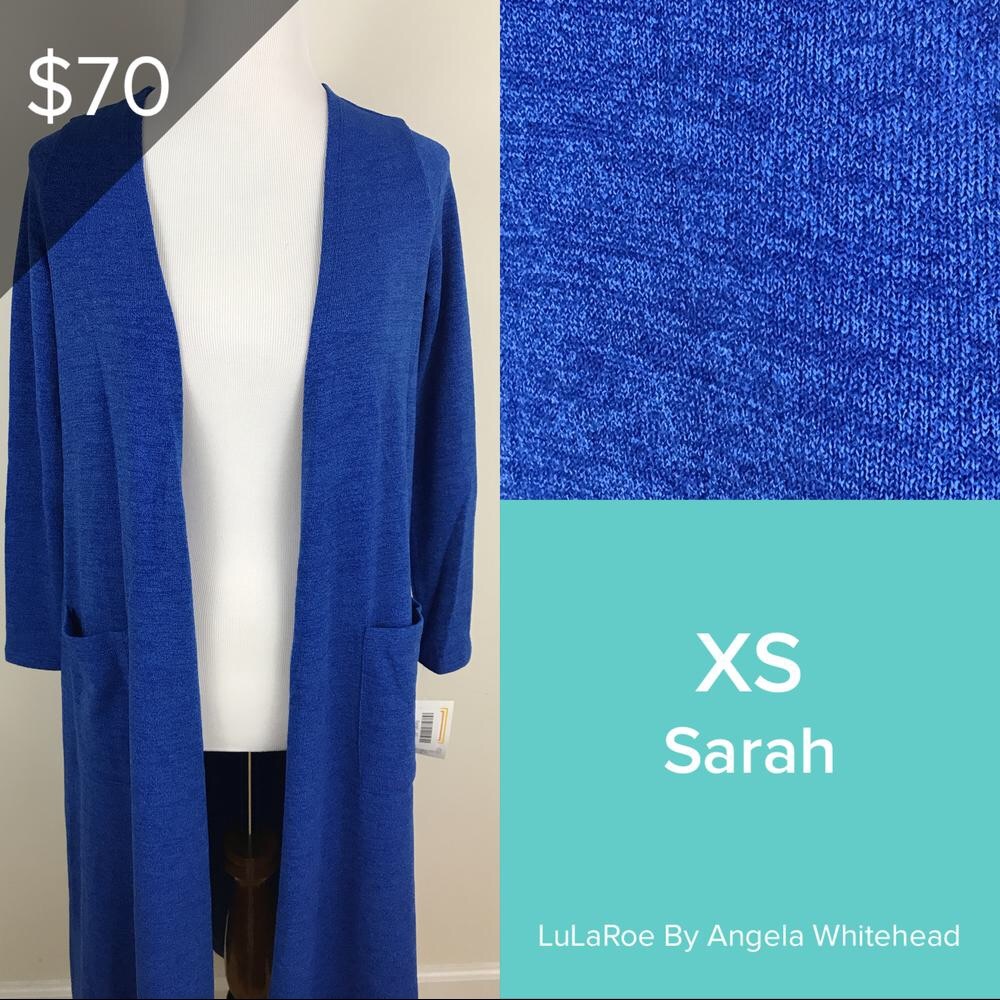 LuLaRoe Sarah XS- Duster - Soft and comfy!